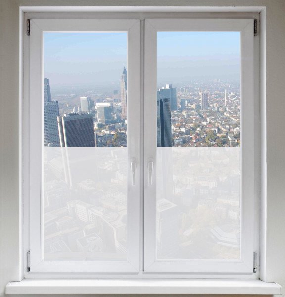 Fensterfolie Glasdekorfolie Sichtschutzfolie satiniert blickdicht ORACAL®