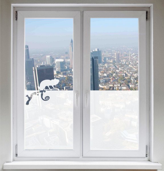 Fensterfolie als Sichtschutz, blickdicht