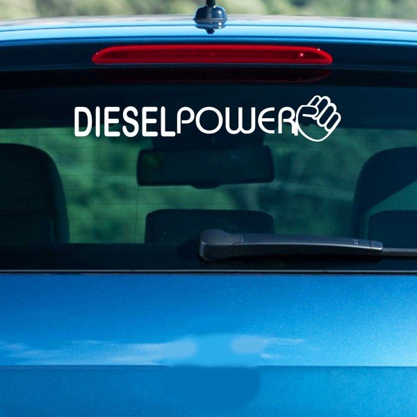 Diesel Power - 210x40 mm - Aufkleber - Autoaufkleber