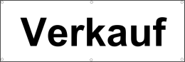 Werbeplane / Gerüstplane - p04 - VERKAUF - Plane - Banner- für Baustelle, Garten, Zaun oder Veransta